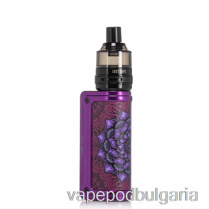 Vape Bulgaria Lost Vape Thelema Mini 45w Starter Kit Podtank - Purple Survivor